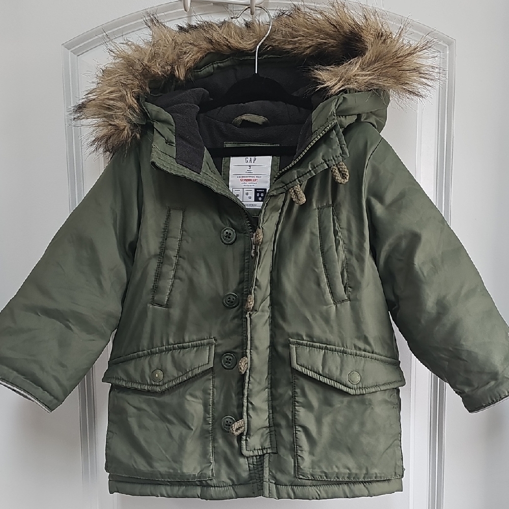 GAP Olive Green Jacket with Logo